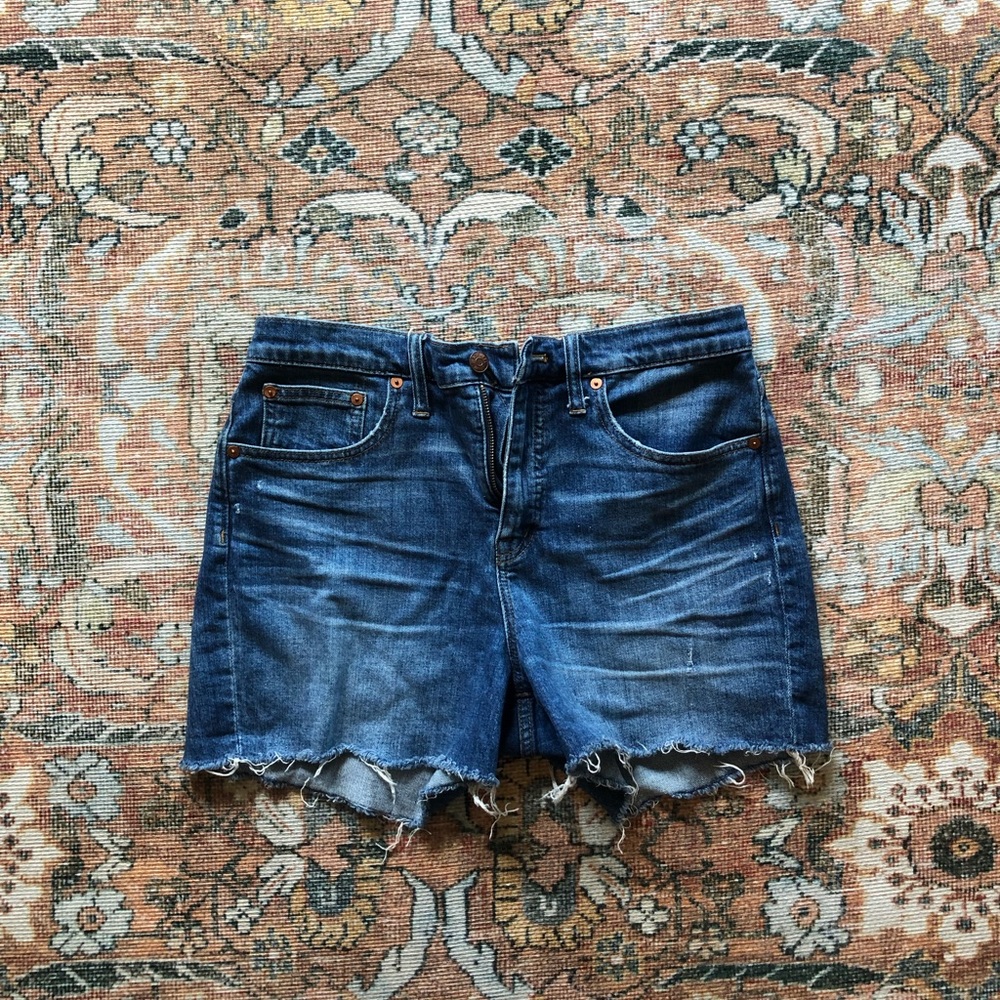 Madewell High Rise Denim Shorts